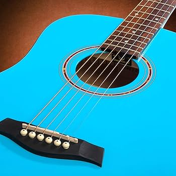 Amazon.com: Hola! Music 3/4 Size Acoustic Guitar Bundle for